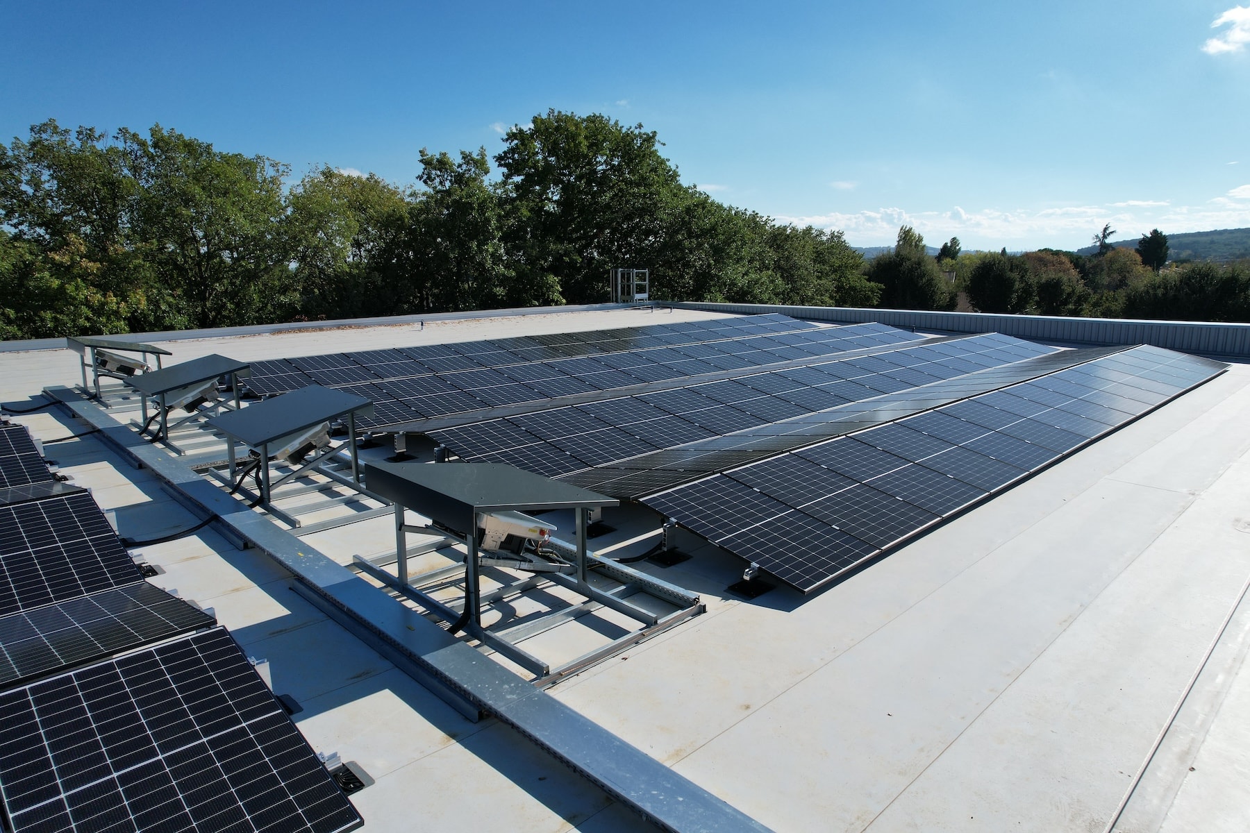 Installation de 106,8 kWc raccordée en Autoconsommation Collective à l’échelle de la commune d’Eaunes